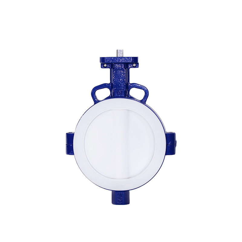 Wafer-Type Full F4-Lined Split Body Butterfly Valve
