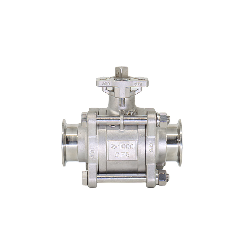 Three-Piece Clamp Ball Valve